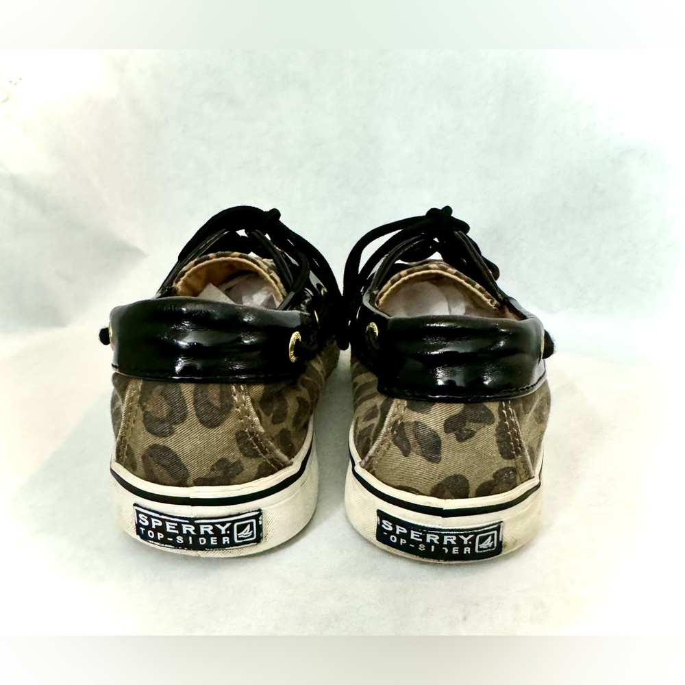 Sperry Top=Slider Leopard Shoes - Picture 4 of 16